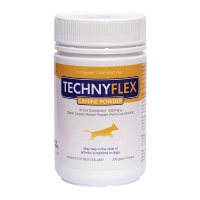 Natural Health Technyflex Canine (Green Lipped Mussel) 200g